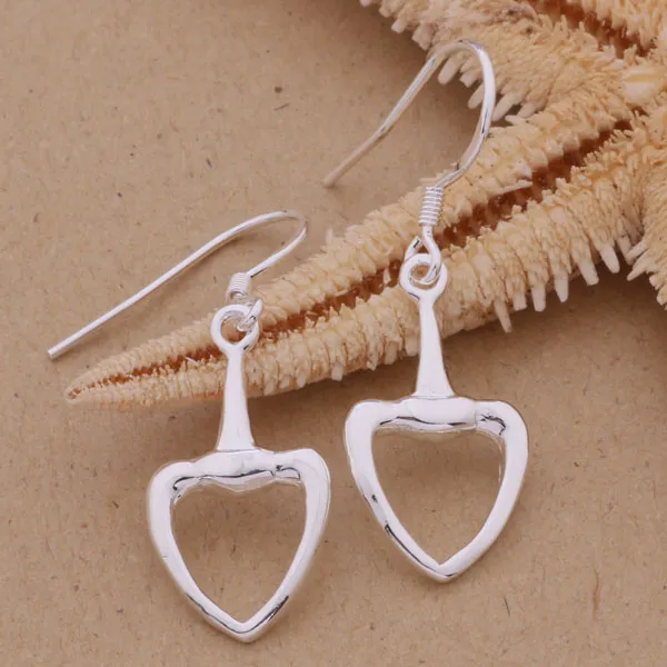 Mode Schmuckhersteller viel schaufelförmige Ohrringe 925 Sterling Silber Schmuck Fabrik Fashion Fashion Ohrringe Ohrringe