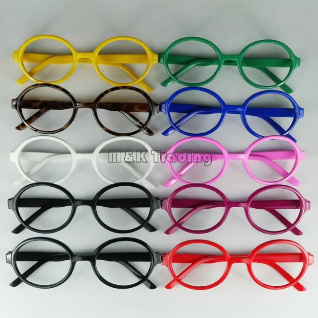 Fashion Baby Glasses Frame Kids Decorative Children Arale Eyeglasses No Lens Lovely Round Plastic