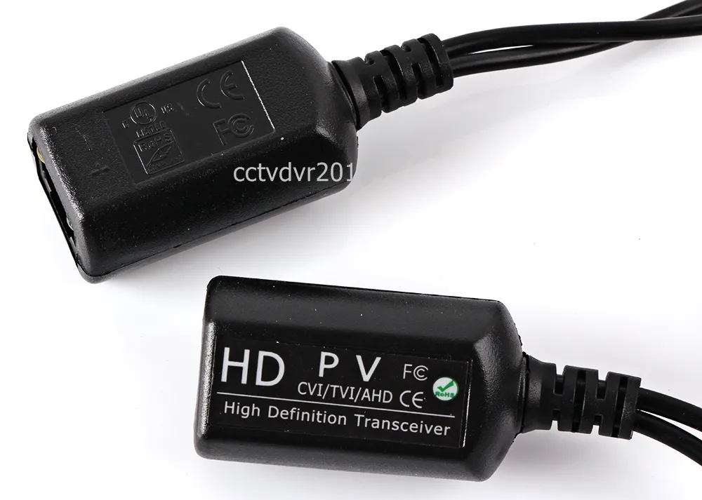 Nieuwe High Definition HD-transceiver Werk voor AHD / HDTVI / HDCVI-camera Max tot 700m, Video Balun maakt het niet-afgeschermde Twisted-Pair UTP mogelijk
