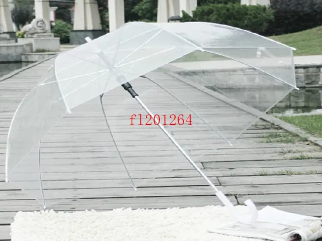 34" Big Clear Cute Bubble Deep Dome Umbrella Gossip Girl Wind Resistance