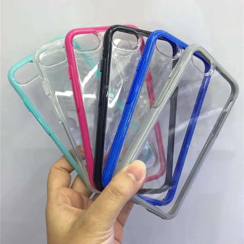 iPhone 14 13 12 Mini 11 Pro XS Max XR 8 7 Plus Symmetry Clear Case Samsung S20 Ultra Plus 충격 방지 투명 전화 케이스 뒷 표지