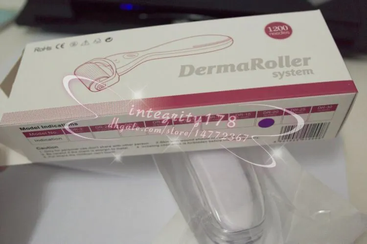 Högkvalitativ Drs Derma Roller-1200, Utbytbar Head Derma Roller, DRS 1200 Nålar Dermaroller, 1200 Nålar Dermaroller, Makeup Tool