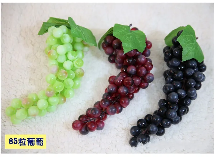 Новинка идиллические декоративные моделирование искусственных фруктов большой виноград для дома гостиная украшения съемки реквизит