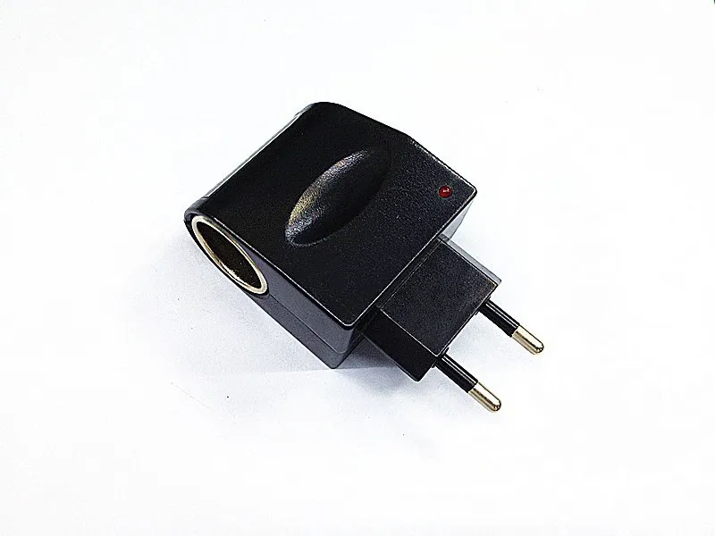 AC to 12V DC EU Car Power Adapter Converter