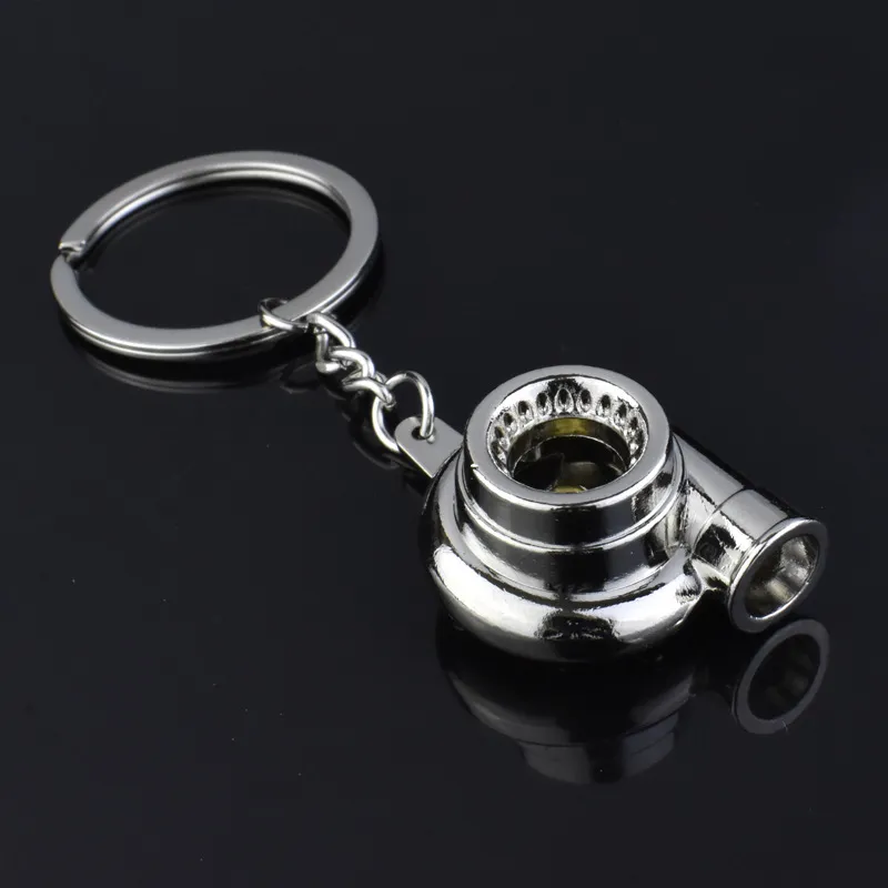 Келовой металлический турбин Keyring Car Turbo Charger Blowing Machine Key Ring