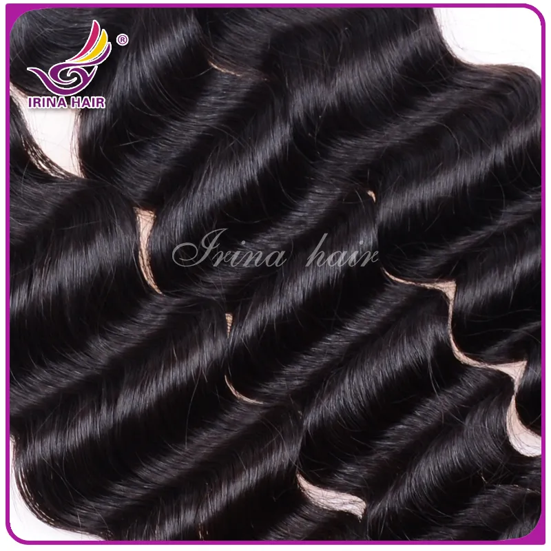 50% Off Dyeable Peruvian Malaysian Mongolian Hair Products Brazilian Virgin Hair Deep Wave 3 or 4 Bundles Human Hair Weave No Tangle