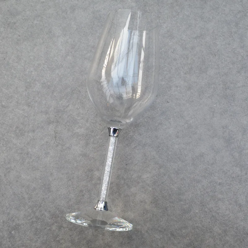 2 stks / set 470 ml fluit champagne met kristal champagne glas voor bruiloften of partij / liefhebbers goblet fashion crystal glazen rode wijn goblet cup