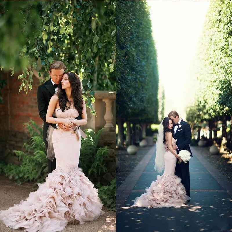 Pink corset wedding dress clearance