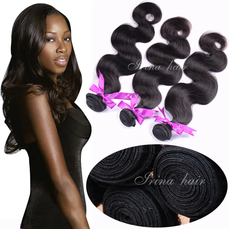 Brazilian Body Wave Hair Weaves 7A Cheap Virgin Remy Human Hair Extensions Peruvian Malaysian Indian Cambodian 100% Remy Human Hair Weaves