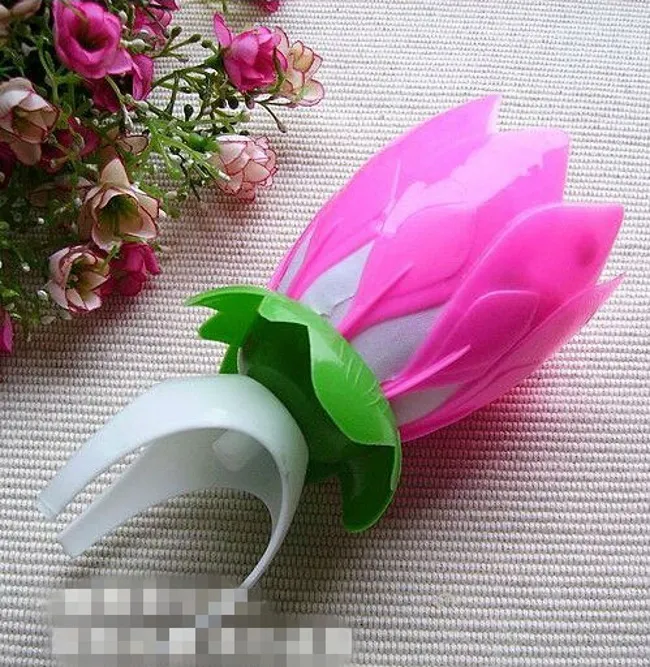 entrenador Resbaladizo frágil Venta Hermosa Vela Musical Inteligente Fiesta De Cumpleaños Flor Flor De La  Vela Lotus Sparkle De 0,67 € | DHgate