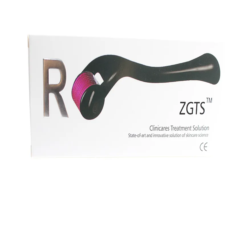 ZGTS 540 Needle Titanium Derma Roller för hudföryngring, ZGTS Micro Needle Dermaroller Skin Face Body Health Beauty Machine