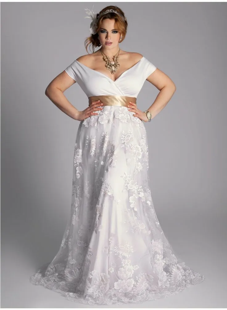 2015 New Arrival Plus Size Wedding Dresses For Pregnant Women Off ...