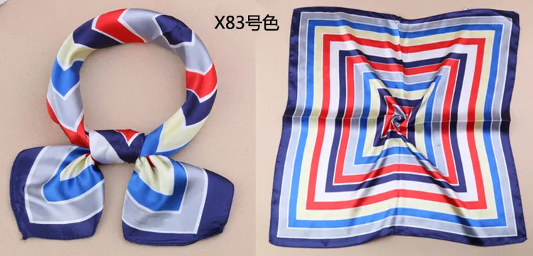2024 Silk Scarves For Women Square Butyl Satin Scarf For