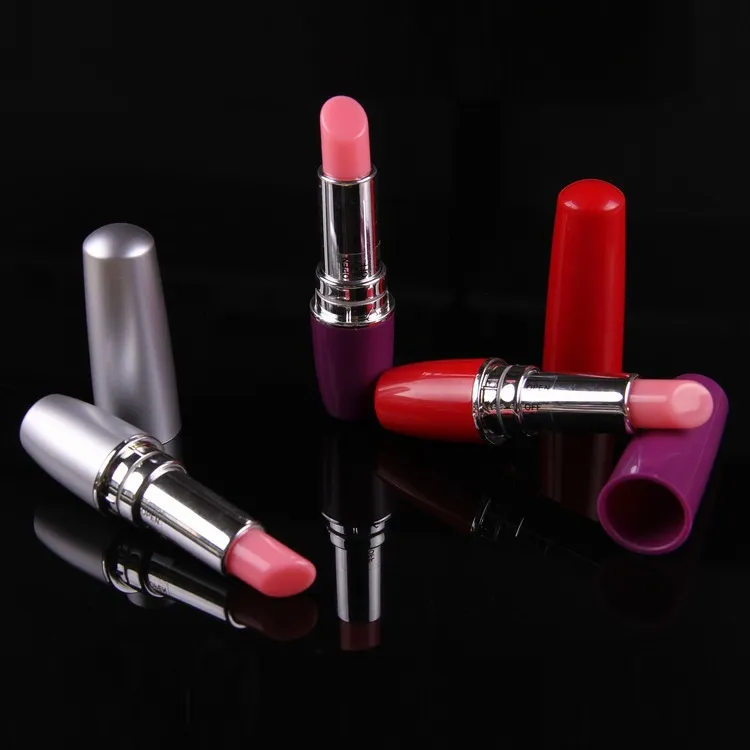 vibratore giocattolo rossetto donna Mini vibratore, uova vibranti, giocattoli adulti viola, rosa, nero, rosso, argento