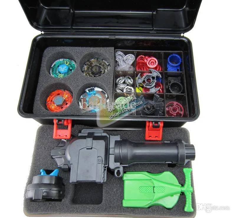 Beyblade SetMore Than 20 Spare Parts + 8 Beyblades +1handles +2