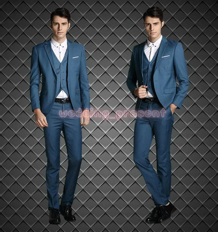 European style sales slim fit suits