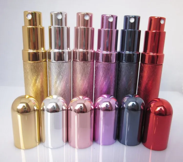 fashion brand bullet Cute Travel Refillable Mini Perfume Bottle Atommizer Spray 6ML Essential Oils Diffusers Home Fragrances