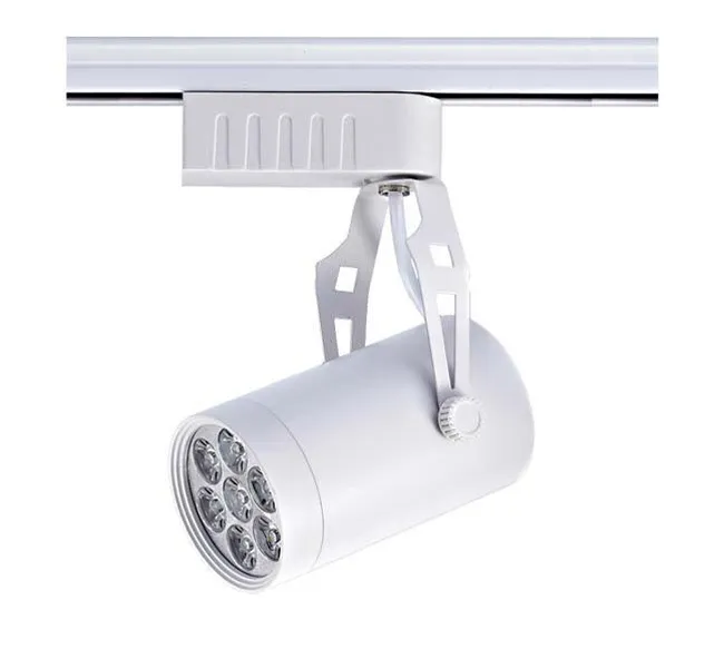 éclairage sur rail led 6w 10w 14w 24w 36w 120 angle de faisceau blanc chaud froid projecteur de plafond led ac 85-265v éclairage spot led