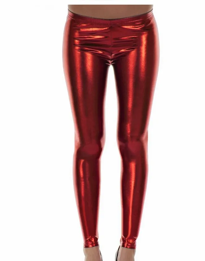 2022 PVC Heavy Metal And Punk Rock Ladies Hot Skin Tight Leather Effect ...