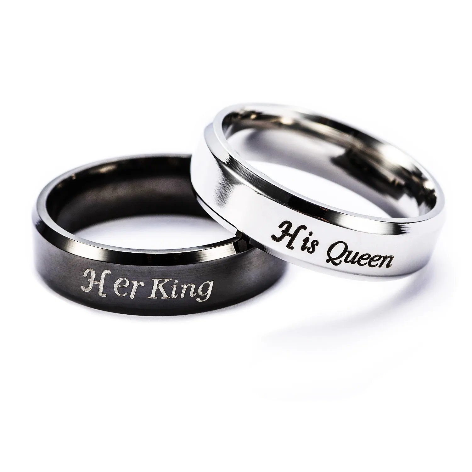 Her King His Queen Rings - CoupleStar