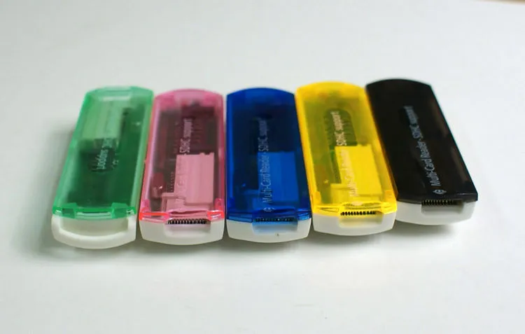 USB 20 TF M2 Câmera Micro SD Reader Memory Stick M2 Mini Multi Cards em 1 novo 3565164