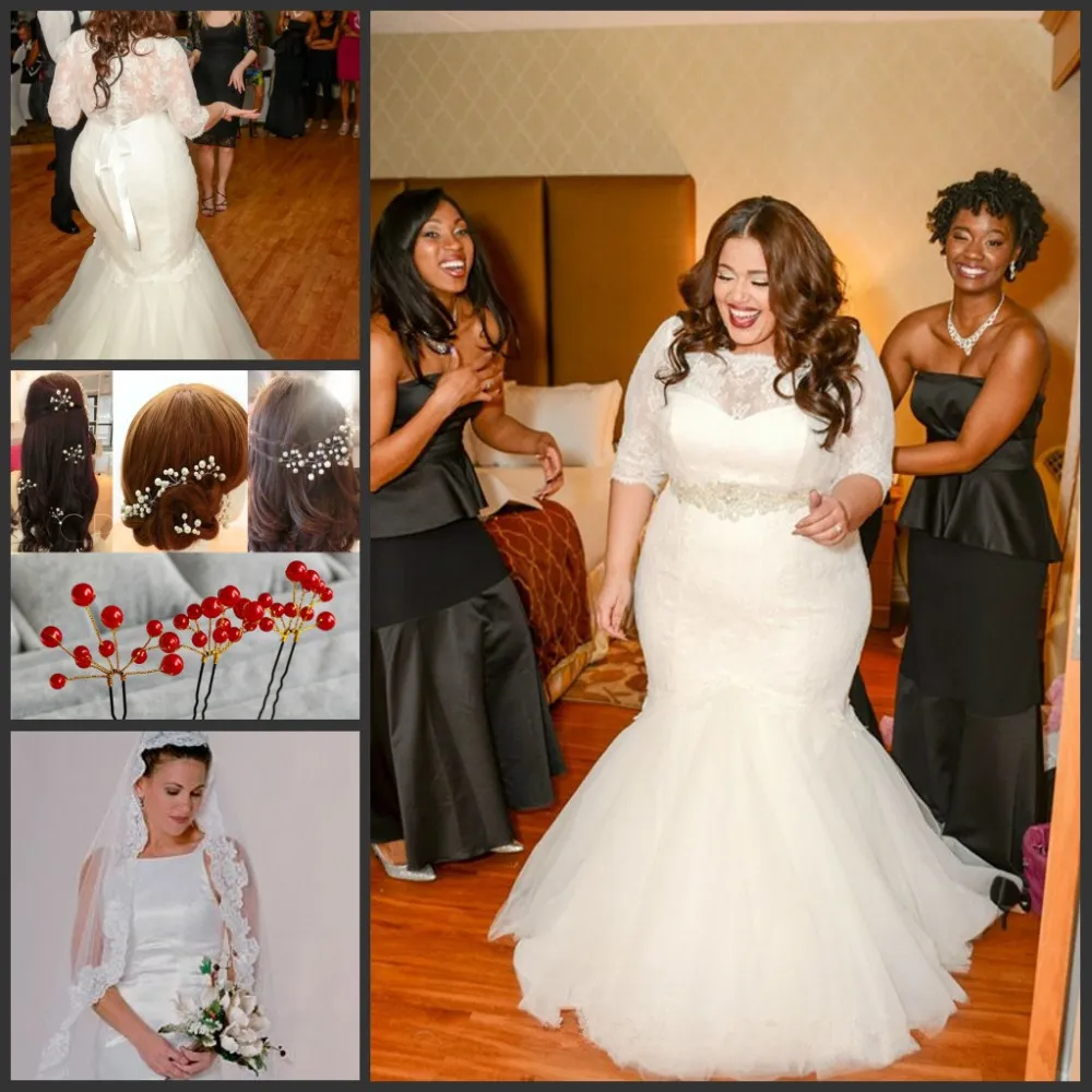Wedding dresses for fuller figures with sleeves cheap