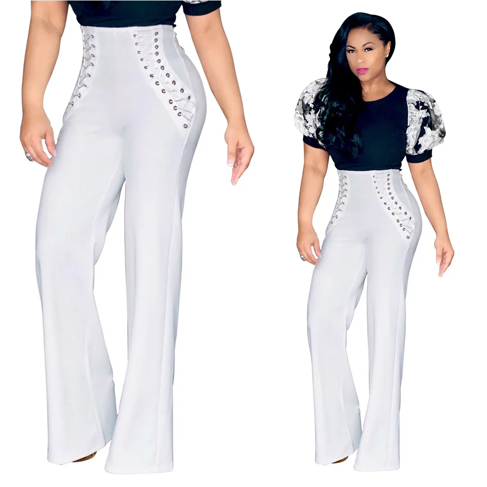 パンツ Highwaist ribbon pants andmary パンツ Highwaist ribbon pants M パンツ Highwaist ribbon