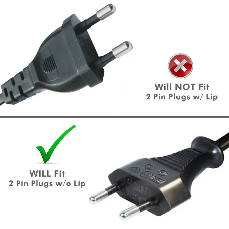 100x europejski euro UE 2 do 3 pin UK UK Universal Travel Silne Połączenia zasilania zasilacze Adapter Converter z FUSE3645798