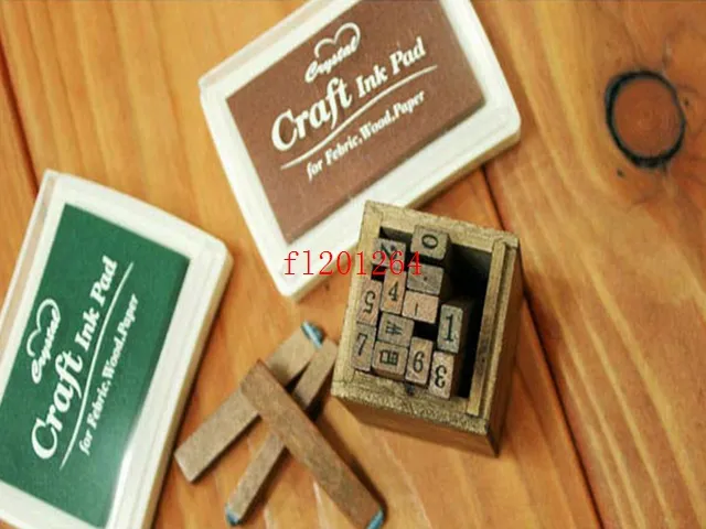 Fedex DHL Craft Ink pad Creative Cute stamp Inkpad Stamp for choice