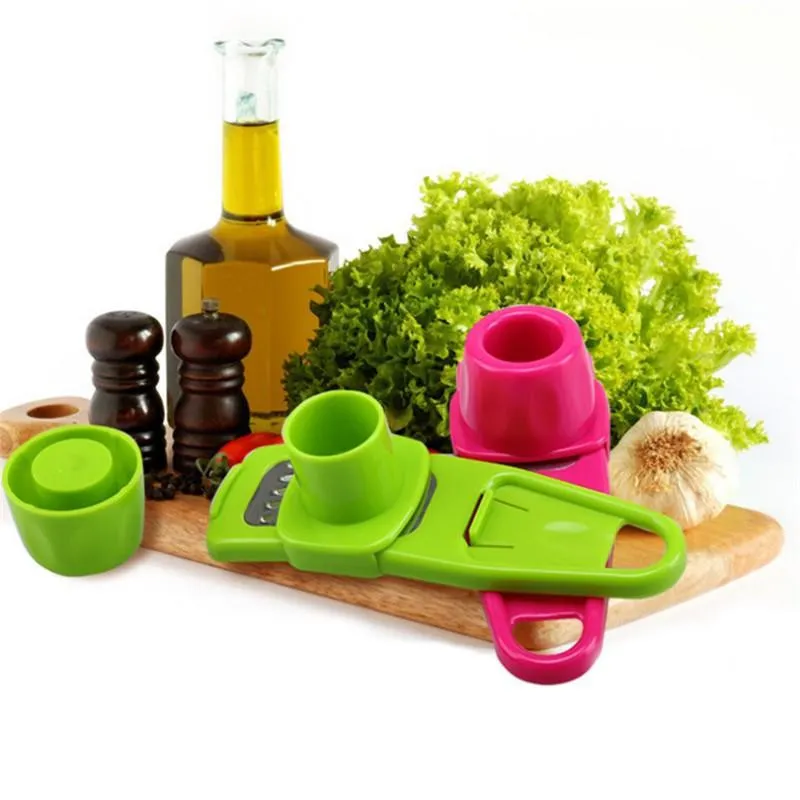 Multifunctionele gember knoflook Pers slijpen raspplanker snijmachine mini cutter keuken koken gadgets gereedschapswerktuigen accessoires to278