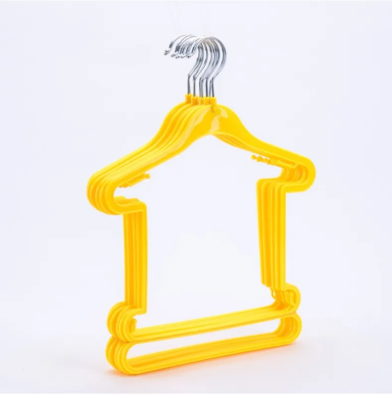 Hot Sale Plastic Hangers for Clothes Children Kids Clothes Pegs Swimwear Trousers Pants Laundry Drying Rack Baby Hangers