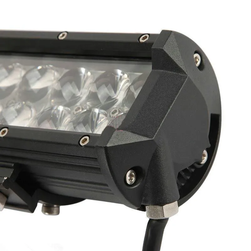 Barra luminosa da lavoro a LED da 12 pollici Osram 120W Luci fuoristrada Lampada da guida Spot Flood Combo 4D Barre LED 4X4 ATV SUV Lampada camion