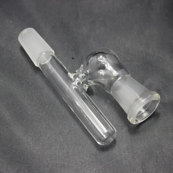 Glas-Wasserpfeifen-Reclaimer-Adapter, 18 mm Verbindungsgröße, Stecker auf Buchse, Dropdown für Glasbongs