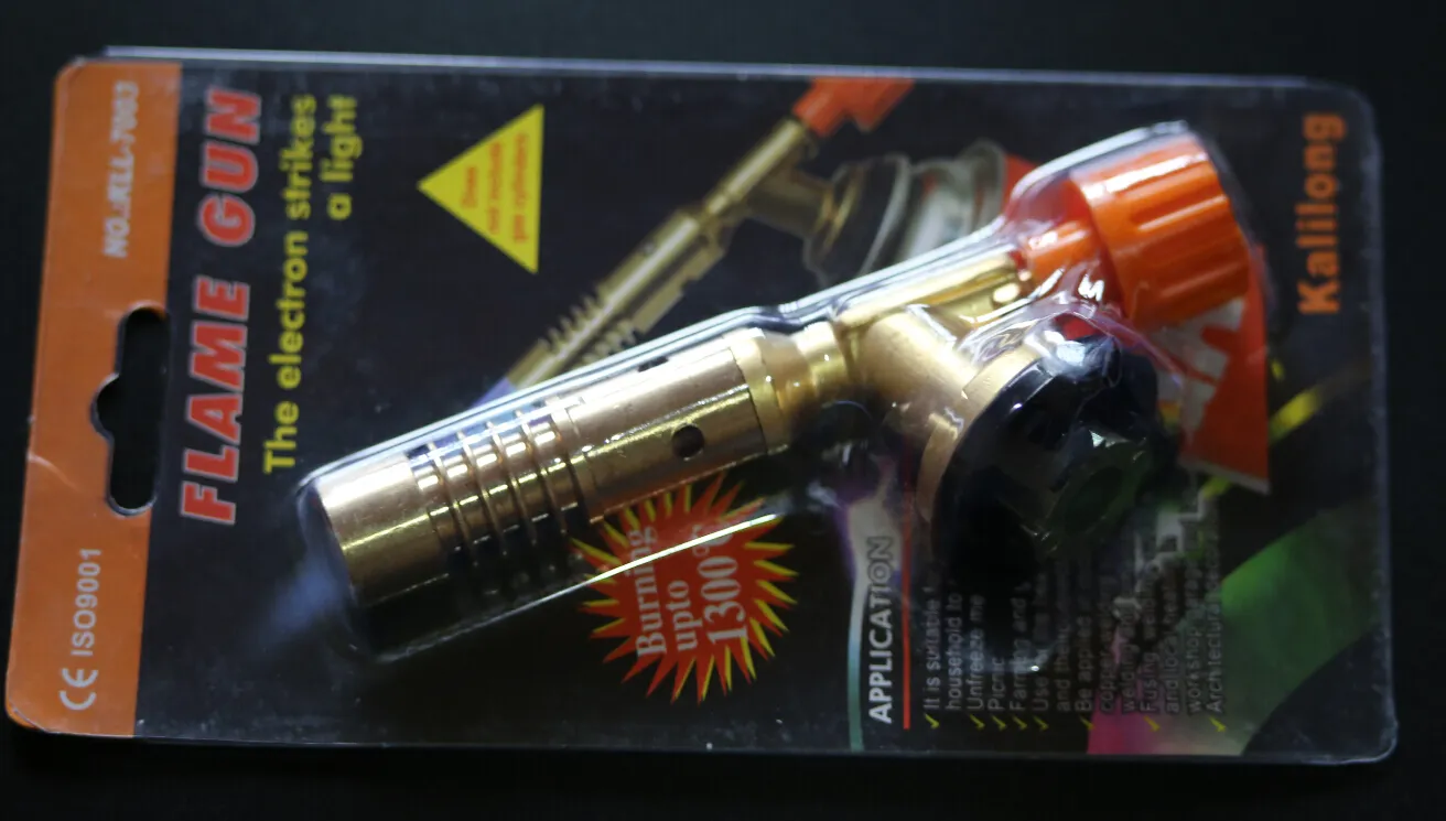 KLL7003シェフBrulee Blowtorch Jet Flame Torch Cookingはんだ付け溶接Brazinggas Torch65942282045905