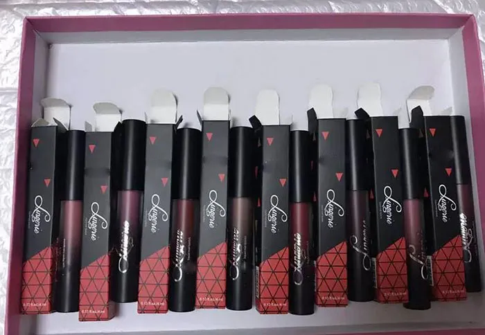 Neues Make -up NY Lip Dessous Lipsticks Flüssige Matte Lippenstift 12 Farbe Dhgate VIP 4268418