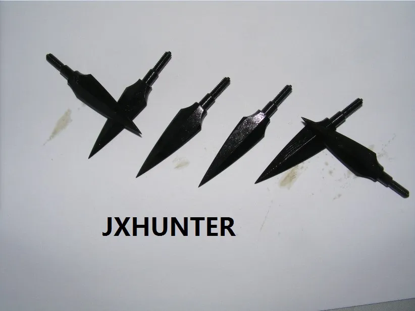 archery hunting traditional arrow points 150 grain vintage broadheads for compound bow hunting black color