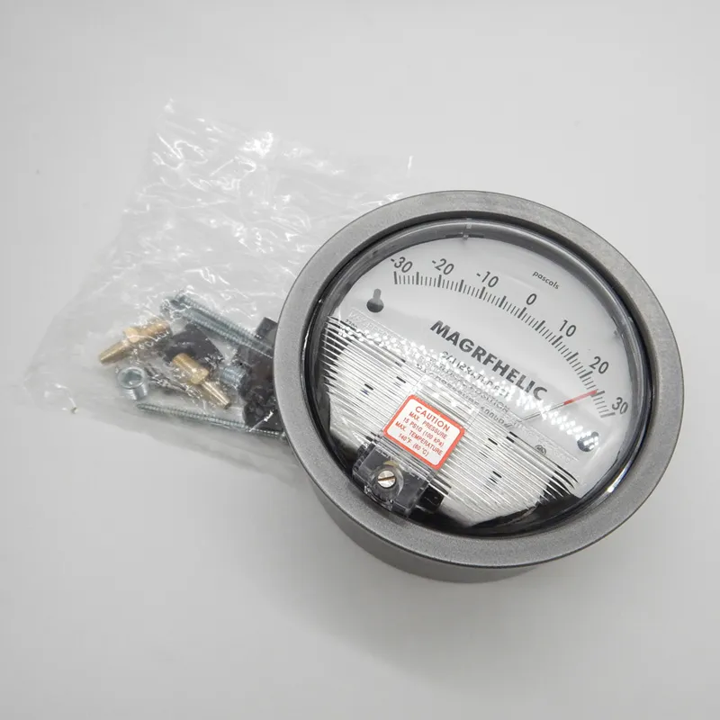 Freeshipping +/-30PA Digital Analog differential pressure table pressure difference meter negative pressure meter table with high quality