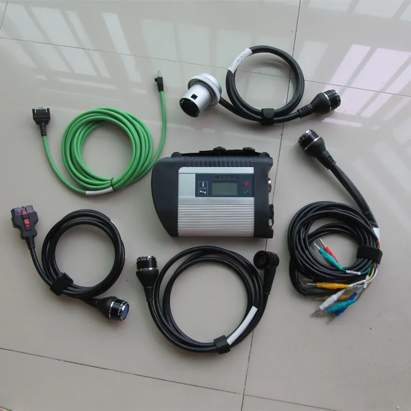 MB star c4 sd connect diagnostisch hulpmiddel voor auto's en vrachtwagens werkt op 12v en 24v wifi hoge kwaliteit zonder hdd