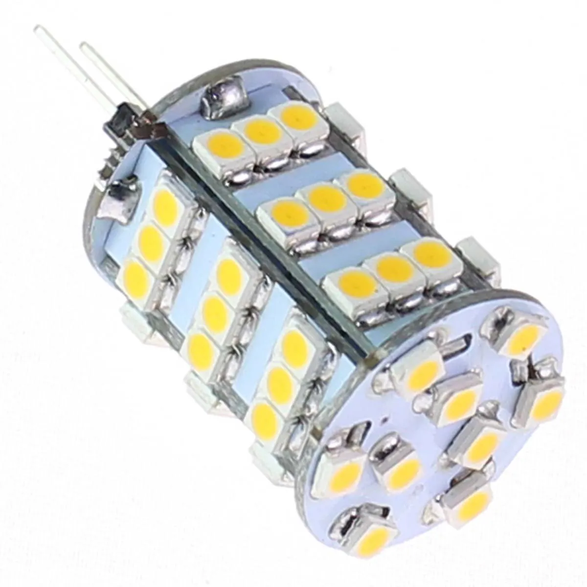 مصابيح LED RV LED ضوء G4 300 Lumen 120 SMD 3528 دبابيس عمودية مصابيح قارب البحرية