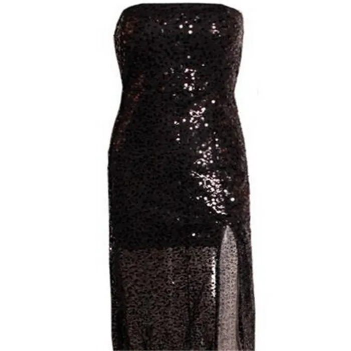 Abiti con paillettes Split Abito sexy Prom Maxi Evening Party Formal Ball Damigella d'onore Abiti da sposa Abiti da sera eleganti Abiti da ballo