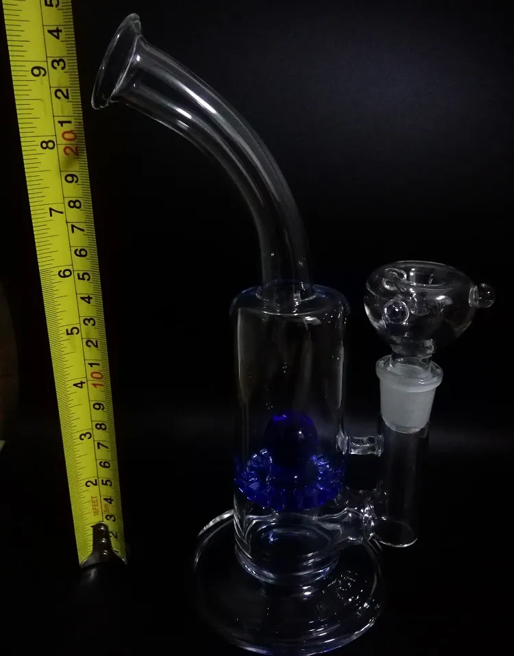 bal perc glas water pijp bong waterpijp perc shisha gebogen nekbubbler 18.8mm vrouwelijke gewricht op voorraad