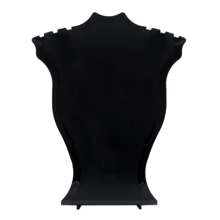 Biały Czarny Plastikowy Wisiorek Kolczyk Naszyjnik Biżuteria Wyświetlacz Uchwyt Rekwizyty Mały Rack 12 cm Wysoki