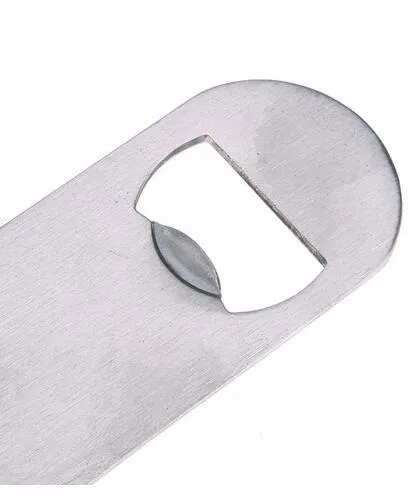 by DHL or EMS Speed Bottle Cap Opener Unique Large Flat Stainless Steel Remover Bar Blade