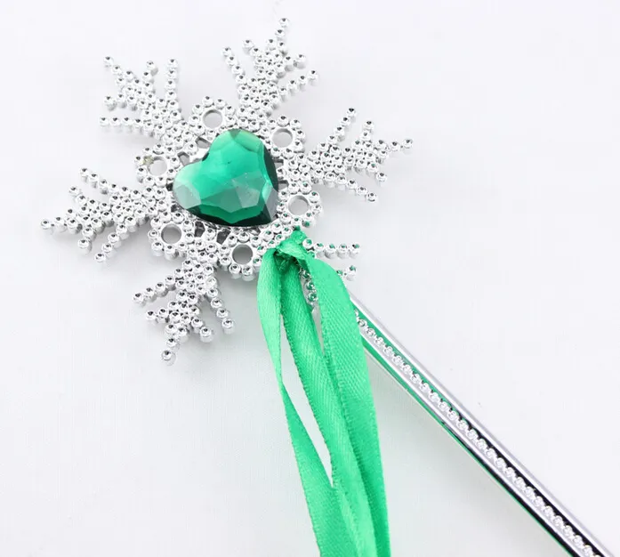 Fairy Wand ribbons streamers Christmas wedding party snowflake gem sticks magic wands confetti party props decoration events favors Supplies