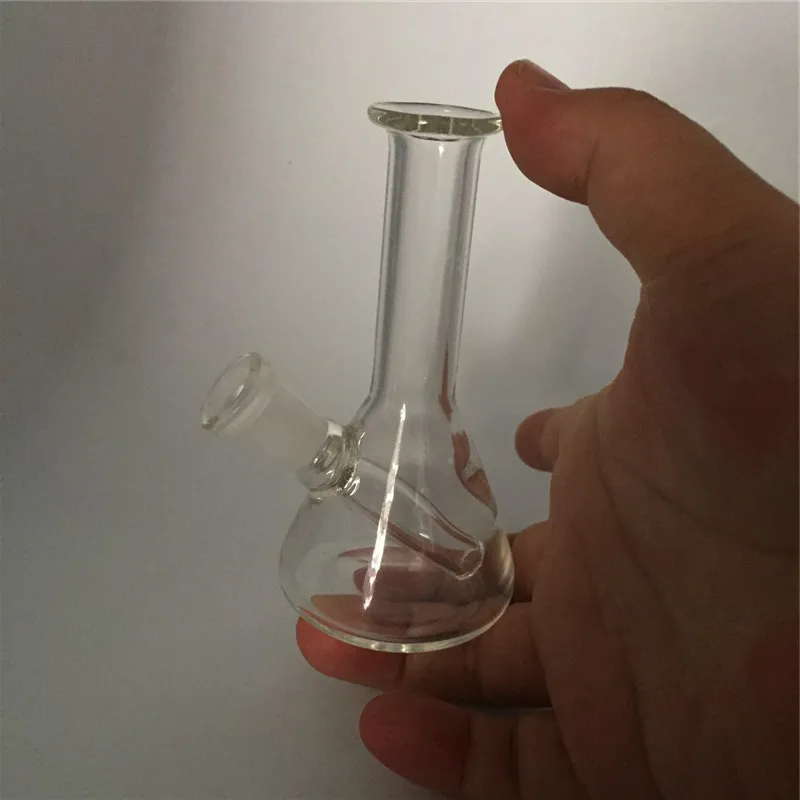 Mini Glass Bong Water Pipes 4.0 pollici olio gir bong in vetro giunto 10mm femmina e bong in vetro gorgogliatore Pyrex Hand fumare