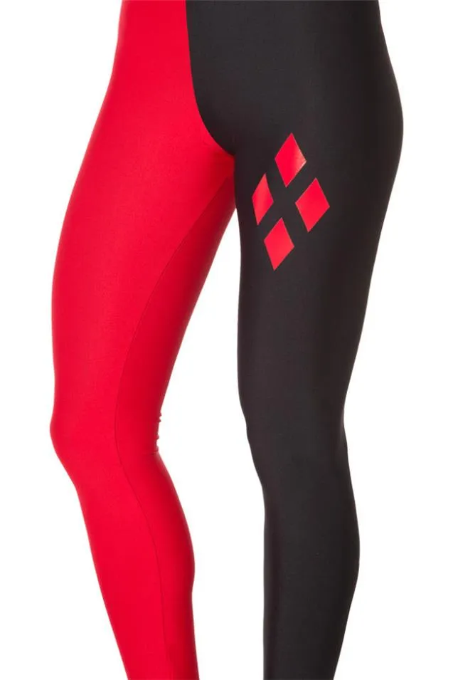 Partihandel - Märke Harley Quinn Leggings Mode Kvinnor Kläder 2015 Galaxy Digital Print Byxor Ny Plus Storlek Fitness Leggins S106-542