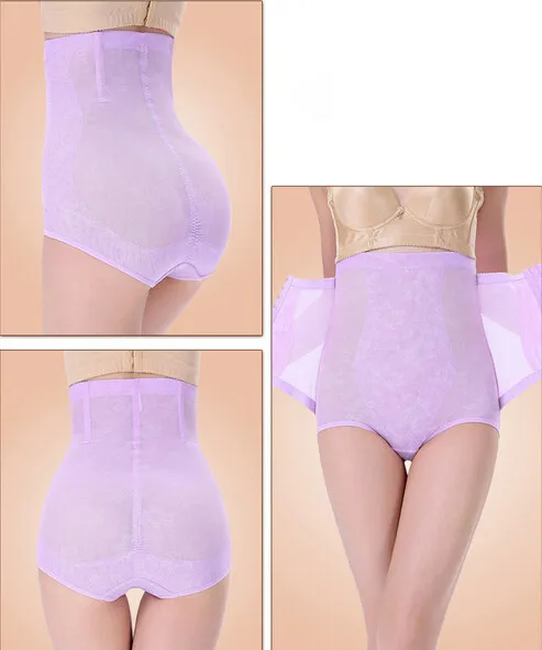 Women Slimming Underwear Abdomen High Waist Cincher Hip Body Corset Control Pants Shaper Brief XB1