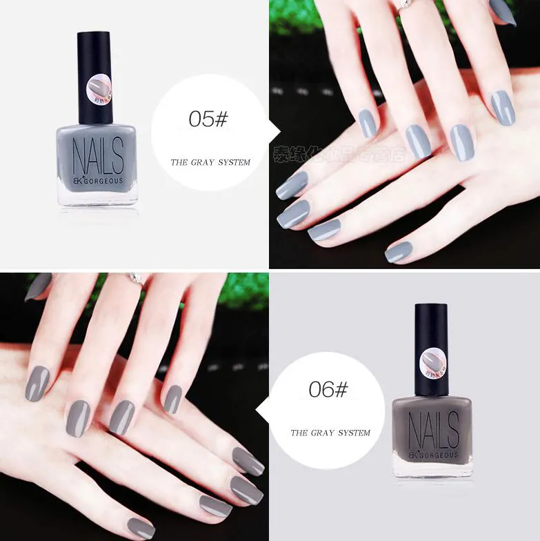 Wholesale Red And Grey Series Stamping Nail Polish Long Lasting Quickly Dry Nail Lacquer Sweet Stamp Enamel Paint 14ml Free Shippi