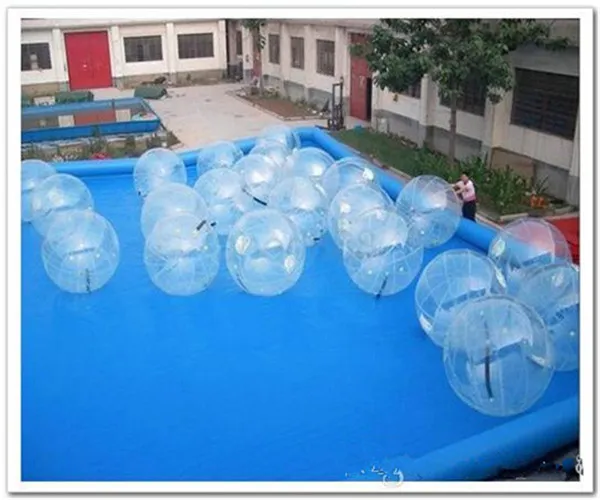 Fedex Free Popular Water Walking Ball PVC aufblasbarer Ball Zorb Ball Wasser Walk Ball Tanzball Sportball Wasserball 1,3 m 1,5 m 1,8 m 2 m