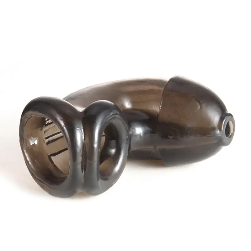 Nya Penis Rings Silikon Male Chastity Device Cock Ring Penis Vuxen Kuk Bur Sexleksaker Chastity Belt Sexprodukt för män